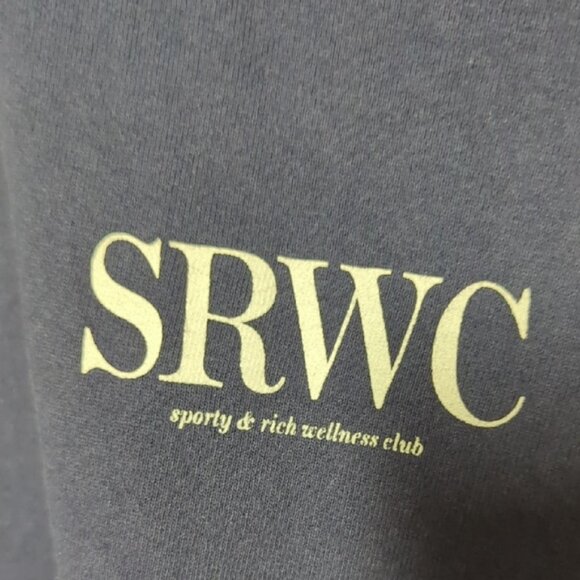 Sporty & Rich Navy Hoodie - Picture 2 of 6